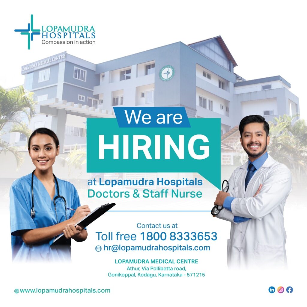 Staff Nurse - LOPAMUDRA HOSPITALS